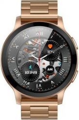 Smartwatch Fintie Smartwatch XINJI Cobee C3 Złoty Stalowy Pasek. Szare zegarki smartwatch Fintie, bez wzorów. Za 281.50 zł.