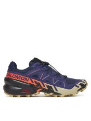 Salomon Buty do biegania Speedcross 6 L47980600 Fioletowy. Fioletowe buty sportowe męskie Salomon, bez wzorów, z materiału, bez zapięcia, do biegania. Za 589.99 zł.