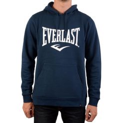 Hoodie Everlast taylor. Niebieskie bluzy męskie EVERLAST, xl, bez wzorów, z kapturem, na fitness i siłownię. W wyprzedaży za 200.00 zł.