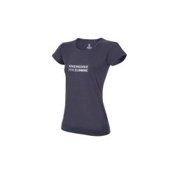 Koszulka damska Ocun Classic T Organic EFC. Szare bluzki damskie Ocun, bez wzorów, sportowe, bez kołnierzyka, bez ramiączek. Za 130.99 zł.