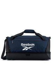 Reebok Torba sportowa RBK-011-CCC-05 Granatowy. Niebieskie torby sportowe męskie Reebok, bez wzorów, z poliesteru. Za 199.99 zł.