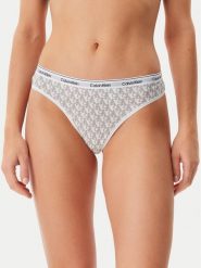 Calvin Klein Underwear Figi brazylijskie 000QD5246E Szary. Szare majtki damskie Calvin Klein Underwear, z bawełny. Za 59.99 zł.