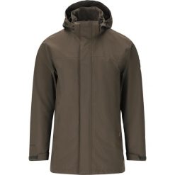 Kurtka wodoodporna Whistler Marico W-PRO 10000. Czarne kurtki męskie Whistler, bez wzorów, sportowe, bez kaptura. W wyprzedaży za 288.50 zł.