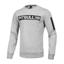 Bluza sportowa męska Pitbull West Coast Beyer Crewneck. Szare bluzy sportowe męskie PITBULL, m, bez wzorów, bez kaptura. Za 239.00 zł.