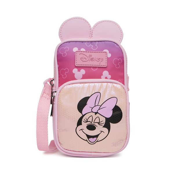 Torebka Mickey&Friends. Czerwone listonoszki damskie Mickey&Friends, bez wzorów, bez dodatków. Za 59.99 zł.