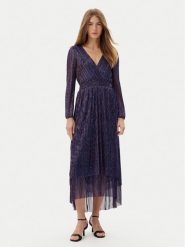 Pepe Jeans Sukienka codzienna Althea PL953637 Fioletowy Regular Fit. Fioletowe sukienki damskie Pepe Jeans, na co dzień, m, bez wzorów, z jeansu, bez kołnierzyka, bez ramiączek, proste. Za 429.99 zł.