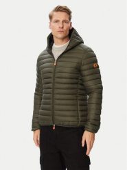 Save The Duck Kurtka przejściowa D30650M Zielony ciemny Regular Fit. Zielone kurtki męskie Save the duck, l, bez wzorów, z syntetyku, bez kaptura. Za 789.99 zł.