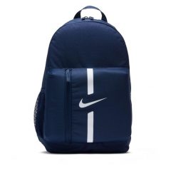 Plecak sportowo-turystyczny Nike Academy Team 22 L. Niebieskie plecaki damskie Nike, bez wzorów, sportowe. Za 119.99 zł.