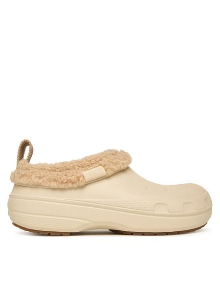 Crocs Klapki Classic Lined Shorty 211380 Écru. Klapki damskie Crocs, bez wzorów, z tworzywa sztucznego, bez obcasa, bez zapięcia. Za 289.00 zł.