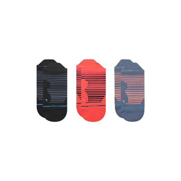 Skarpety biegowe Stance Cassette Light Tab 3 Pack. Czarne skarpetki damskie Stance, bez wzorów. Za 182.99 zł.