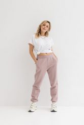 SPODNIE CELINE LILA XS - Flawless. Spodnie dresowe damskie Flawless, bez wzorów, z bawełny, klasyczne. Za 155.00 zł.