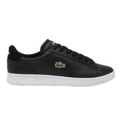 Sneakersy męskie Lacoste Carnaby Set buty sportowe tenisówki trampki czarne. Białe trampki męskie Lacoste, bez wzorów, z materiału, klasyczne, bez zapięcia. Za 379.00 zł.