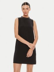 Marella Sukienka codzienna Mariacarla 2332210833 Czarny Relaxed Fit. Czarne sukienki damskie Marella, na co dzień, bez wzorów, z syntetyku, bez kołnierzyka, bez ramiączek, proste. Za 679.99 zł.