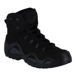 Buty trekkingowe męskie Lowa Military-stiefel Z-6n Gtx C. Czarne trekkingi męskie Lowa, z materiału, bez zapięcia. Za 1,013.00 zł.