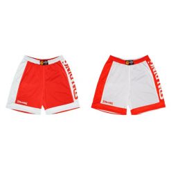 Spodenki koszykarskie Spalding Reversible Dwustronne. Czerwone szorty damskie SPALDING, bez wzorów, sportowe. Za 191.50 zł.