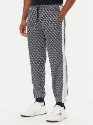 Guess Spodnie dresowe Z5BB19 K2042 Granatowy Regular Fit. Niebieskie spodnie sportowe męskie Guess, m, z aplikacjami, z dresówki. Za 524.99 zł.