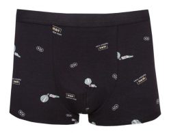 Obcisłe Bokserki, Majtki z Elastanem - Alties - Śliwkowe, Wzór w Balony. Bokserki męskie Alties, bez wzorów, z bawełny. Za 35.00 zł.