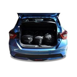 Torby Do Bagażnika Nissan Micra 2017-2023 3Szt Kjust. Czarne torby podróżne damskie KJUST, bez wzorów. Za 921.00 zł.