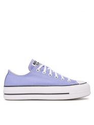 Converse Trampki Chuck Taylor All Star Lift Platform A16105C Fioletowy. Fioletowe trampki i tenisówki damskie Converse, bez wzorów, z materiału, bez zapięcia. Za 399.99 zł.