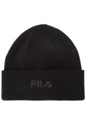 Czapka Fila Cella. Czarne czapki damskie Fila, bez wzorów, z materiału, sportowe. Za 74.99 zł.