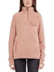 Bluza damska Fundango Vinona Fleece. Czerwone bluzy damskie FUNDANGO, na zimę, s, bez wzorów, z materiału, bez ramiączek, bez kaptura. Za 219.90 zł.