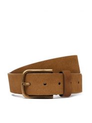 Calvin Klein Pasek Round Buckle Suede 35Mm Fixed LV04D7070G Brązowy. Brązowe paski męskie Calvin Klein, ze skóry. Za 209.99 zł.