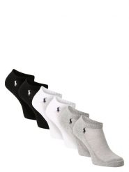 Polo Ralph Lauren Skarpety pakowane po 6 szt. Kobiety drobna dzianina szary|czarny|biały, ONE SIZE. Białe skarpetki damskie Polo Ralph Lauren, bez wzorów, z dzianiny. Za 199.95 zł.