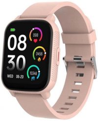Smartwatch Denver SWC-184RO różowy. Czerwone zegarki smartwatch Denver, bez wzorów. Za 74.73 zł.