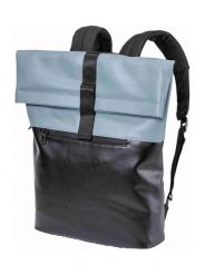 Plecak Timothy rolowany na laptopa 12L Meatfly. Niebieskie plecaki męskie Meatfly, bez wzorów, z materiału, biznesowe. Za 203.99 zł.