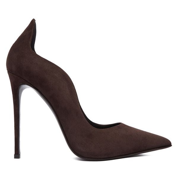 Szpilki Le Silla. Brązowe szpilki damskie LE SILLA, bez wzorów, bez obcasa, na szpilce, bez zapięcia. Za 1,639.00 zł.