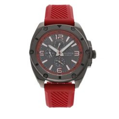 Zegarek Nautica. Czerwone zegarki męskie Nautica, bez wzorów. Za 619.99 zł.