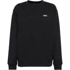 Bluza sportowa damska Vans Flying. Czarne bluzy damskie Vans, l, bez wzorów, klasyczne, bez ramiączek, bez kaptura. Za 497.00 zł.