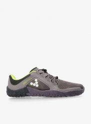Buty trailowe damskie Vivobarefoot Primus Trail II FG. Szare obuwie trekkingowe damskie Vivobarefoot, z syntetyku, bez zapięcia. Za 689.05 zł.