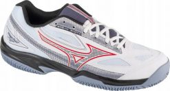 Mizuno Mizuno Break Shot 4 Padel 61GB233507 białe 44. Białe buty sportowe męskie Mizuno, bez wzorów, bez zapięcia. Za 345.49 zł.