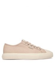 Calvin Klein Trampki Vulc HW0HW02975 Różowy. Czerwone trampki i tenisówki damskie Calvin Klein, bez wzorów, z materiału, bez zapięcia. Za 329.99 zł.