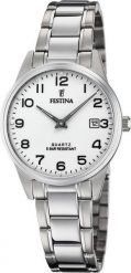 Zegarek Festina Damski F20509-1 srebrny. Szare zegarki damskie Festina, srebrne. Za 329.99 zł.
