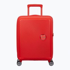 Walizka American Tourister Soundbox 55/20 TSA EXP. Brązowe walizki damskie American Tourister, bez wzorów. Za 619.99 zł.