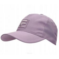 Czapka tenisowa Fila Cap Max fioletowa. Fioletowe czapki damskie Fila, na jesień, bez wzorów. Za 79.00 zł.