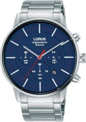Zegarek Lorus Zegarek Lorus męski RT305JX9 Chronograf. Zegarki męskie Lorus, bez wzorów. Za 416.00 zł.