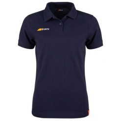 Damska koszulka polo Grays Hockey Tangent. Niebieskie bluzki damskie GRAYS, bez wzorów, bez kołnierzyka, bez ramiączek. Za 213.00 zł.