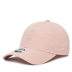 Czapka z daszkiem New Era. Czerwone czapki damskie New Era, bez wzorów. Za 89.99 zł.