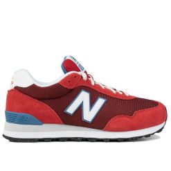 Buty męskie sportowe sneakersy New Balance ML515. Białe buty sportowe męskie New Balance, bez wzorów, bez zapięcia. Za 379.00 zł.