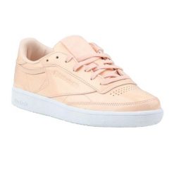 Buty Sportowe Damskie Club C 85 Patent Coated Leather. Czerwone obuwie sportowe damskie Reebok, na zimę, bez wzorów, bez zapięcia. Za 510.99 zł.