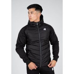 Kurtka męska Gorilla Wear Felton Jacket całosezonowa. Czarne kurtki męskie GORILLA WEAR, l, bez wzorów, bez kaptura. Za 449.50 zł.
