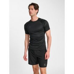 Koszulka Hummel Pro. Czarne bluzki damskie Hummel, bez wzorów, sportowe, bez kołnierzyka, bez ramiączek. Za 197.50 zł.