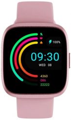Smartwatch HiFuture EDGE PINK Smartwatch - Zegarek. Różowe zegarki smartwatch HiFuture, bez wzorów. Za 167.46 zł.