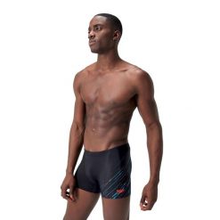 Kąpielówki męskie spodenki kąpielowe Speedo Hyperboom V-Cut. Czarne kąpielówki męskie Speedo, m, bez wzorów. Za 296.97 zł.
