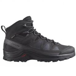Buty trekkingowe męskie Salomon Quest Rove Gtx. Czarne buty zimowe męskie Salomon, z materiału, bez zapięcia. Za 569.00 zł.