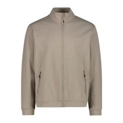 Kurtka z technicznego poliestru CMP Compact. Brązowe kurtki męskie CMP, m, bez wzorów, bez kaptura. Za 283.00 zł.