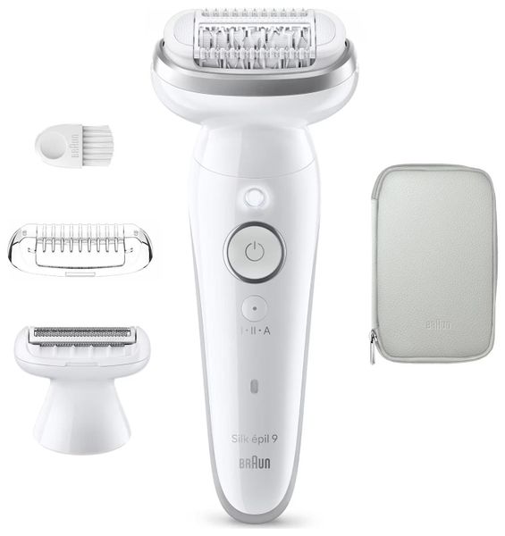 Braun Silk-Epil 9 9-030 biało-srebrny. Depilatory BRAUN. Za 479.00 zł.